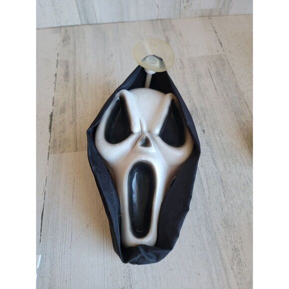 Gemmy ghost face scream light up suction cup window cling vintage - Picture 9 of 9